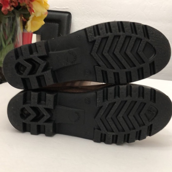 BURBERRY BROWN CHECK RUBBER RAIN BOOTS WOMENS SIZE 36 - Picture 12 of 14